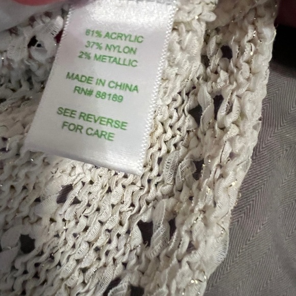 Lilly Pulitzer knit metallic tank! - Picture 5 of 6